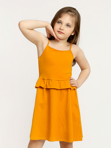 *Сарафан "Мирабелла" Горчичный арт. дк275г